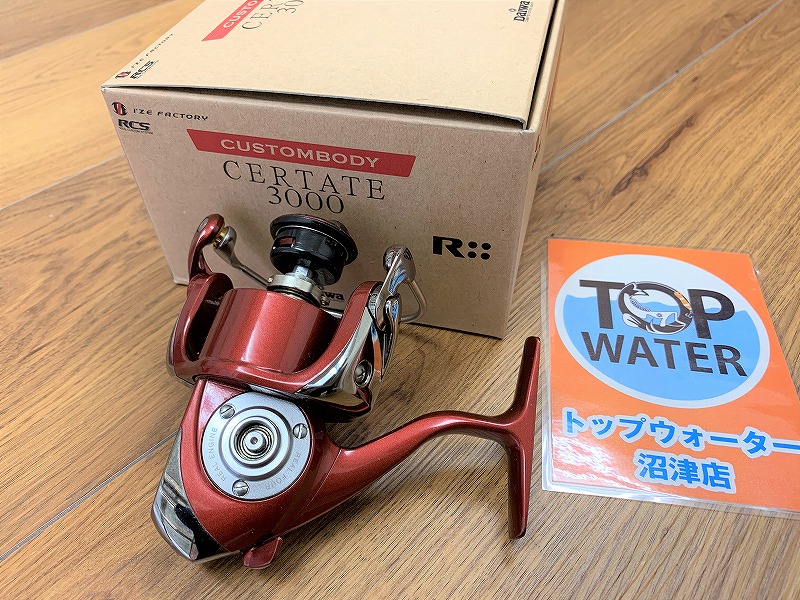 ダイワ  セルテート 3000 レッド カスタムボディを13,000円で買取りました
