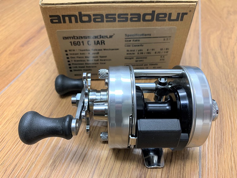 ABU アンバサダー 1601C IARを100,000円で宅配買取しました