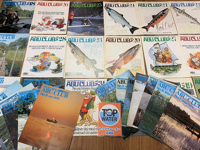 アブ情報誌 ABU CLUB 30冊を30,000円で買取りました