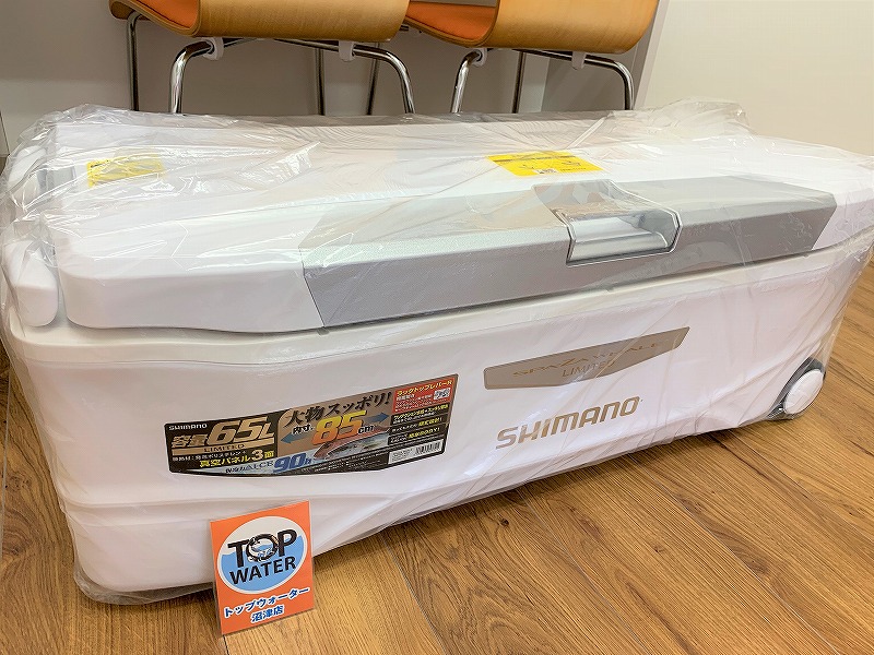 シマノ スペーザ ホエール リミテッド 65L を45,000円で買取りました クーラーボックス